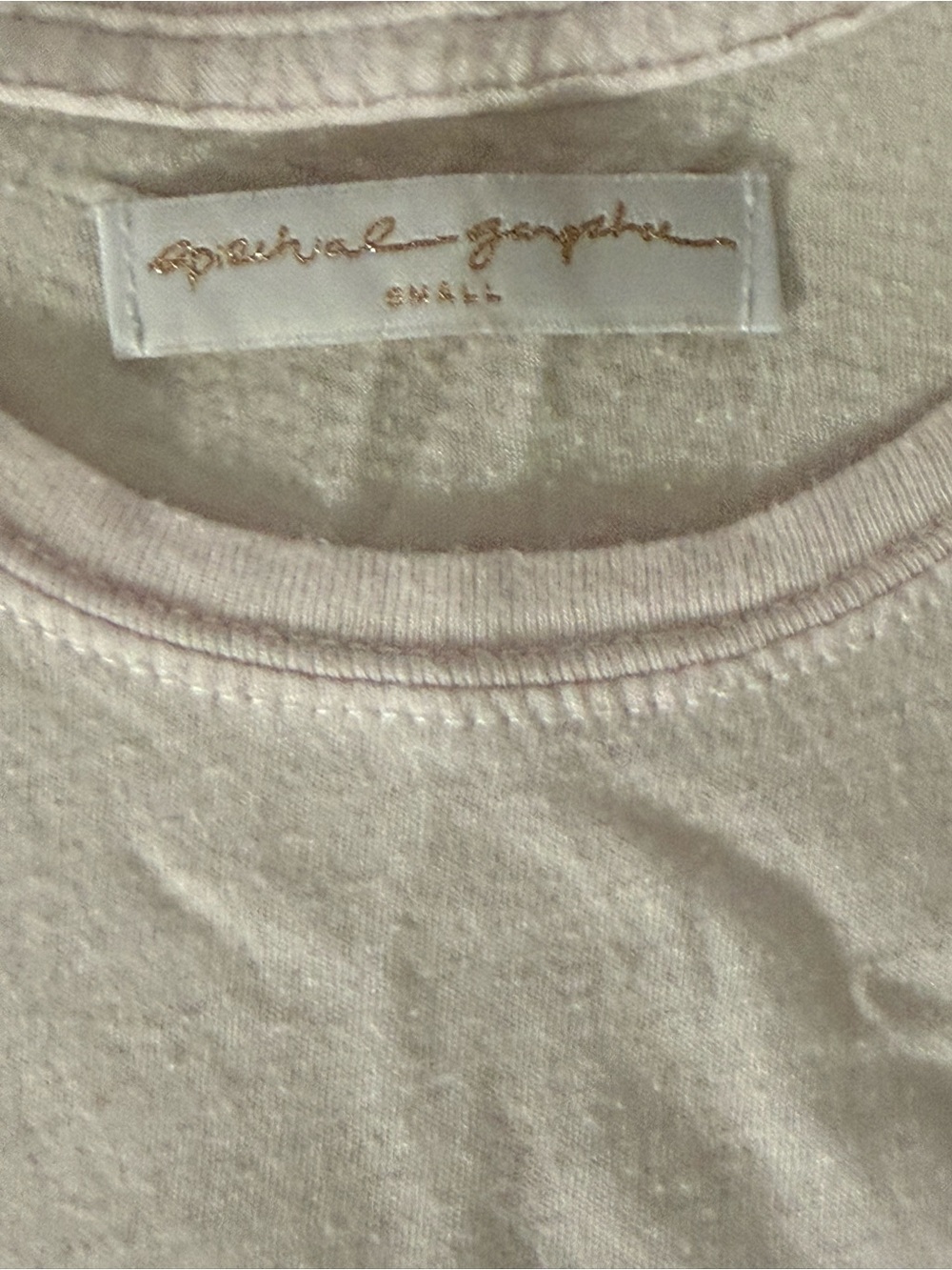 Spiritual Gangster Pale Pink Graphic Muscle Tee - Picture 7 of 15